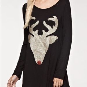 Reindeer holiday shirt